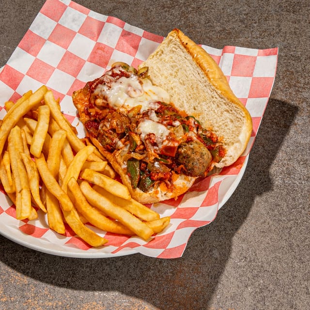 Meatball Sandwich.