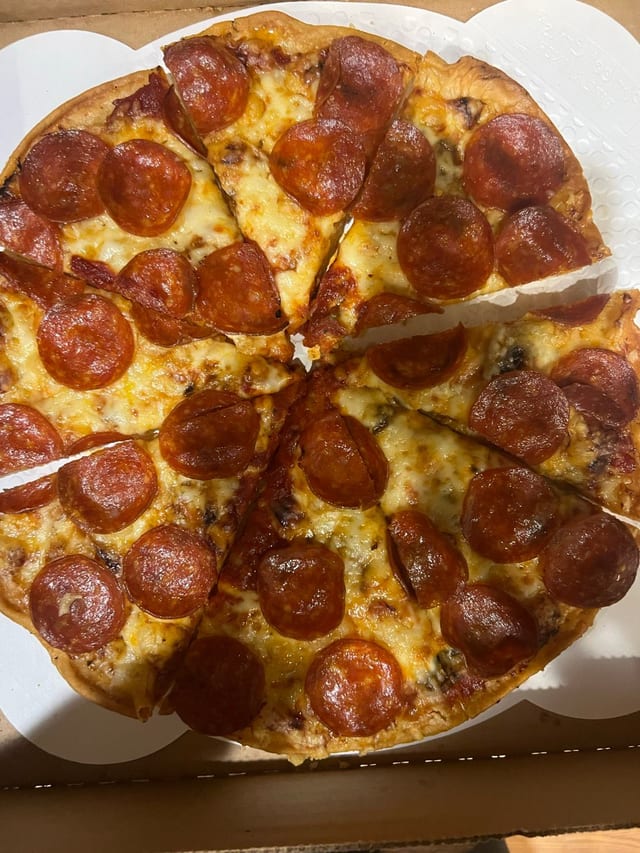 Small BYO Pizza.