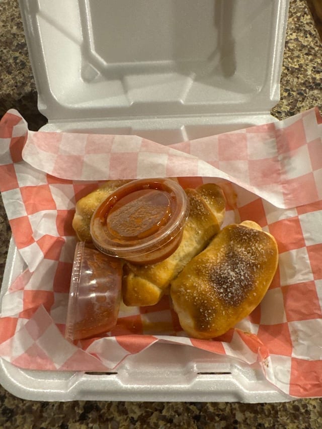 Stuffed Breadsticks.