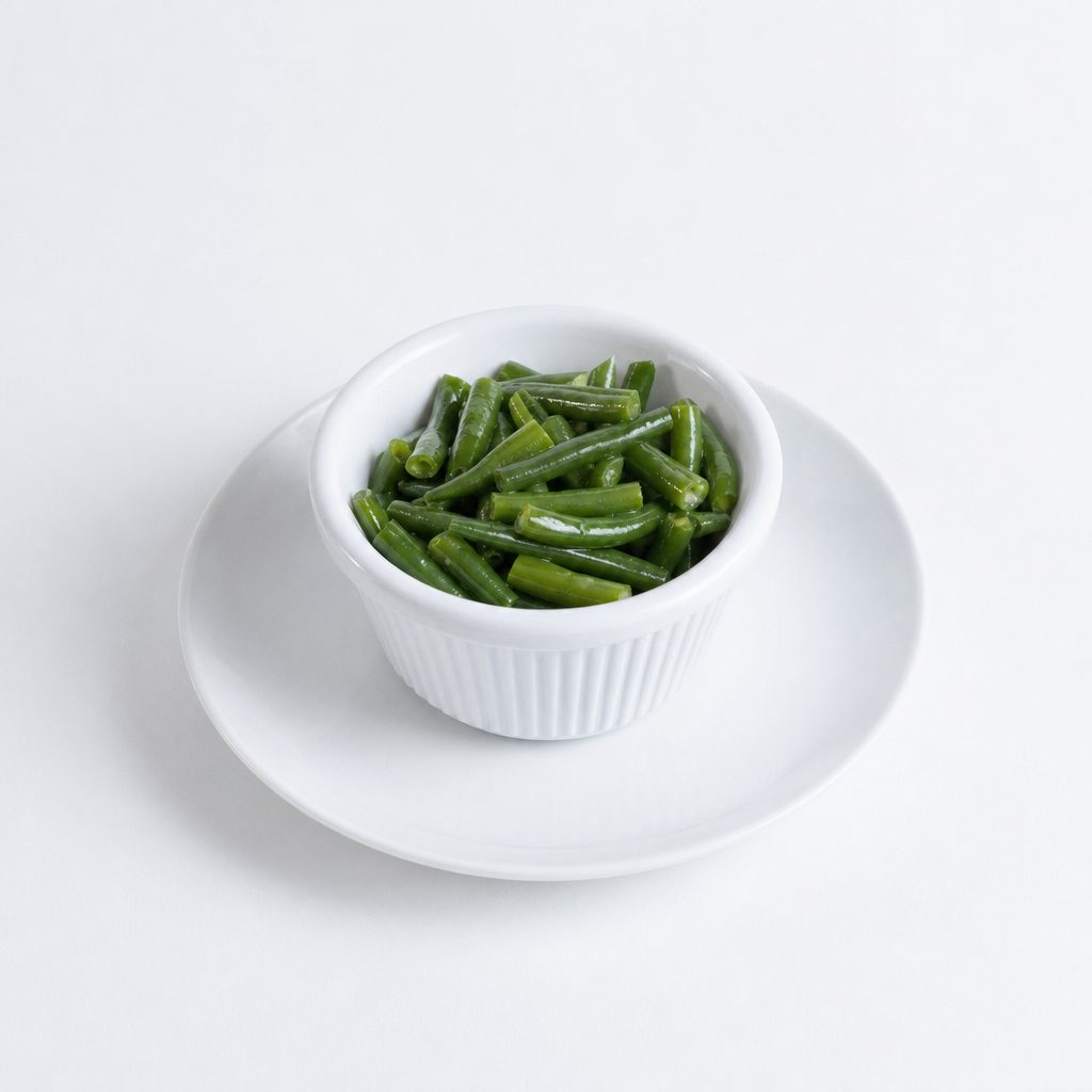 Steamed Green Beans.