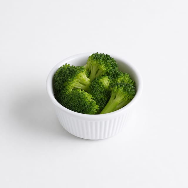 Steamed Broccoli.