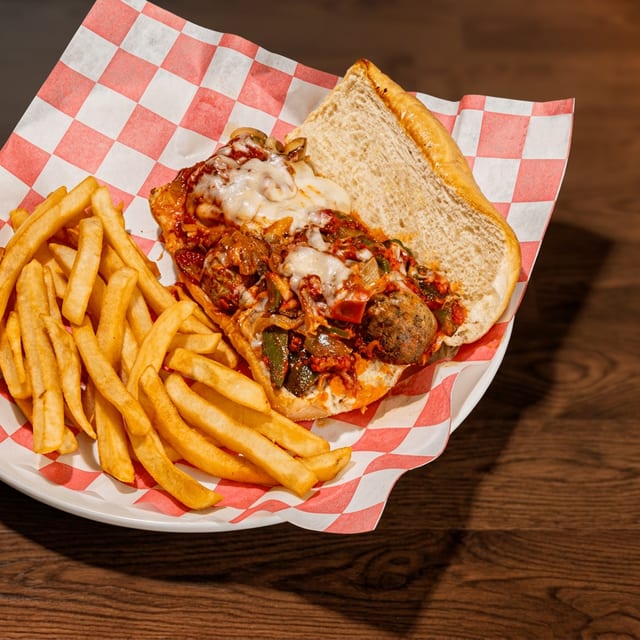 Meatball Sandwich.