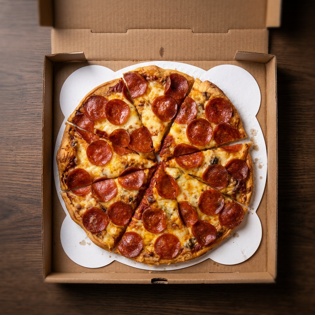 Small BYO Pizza.